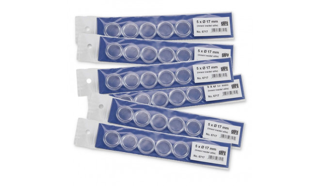 SAFE Coin Capsules - 5-pack - ∅ 50 mm