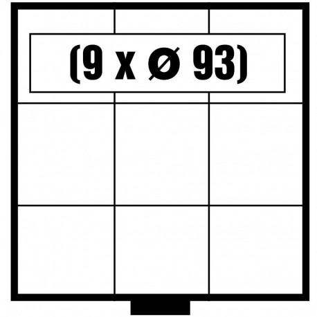 SAFE BEBA MAXI sahtel müntidele - ∅ 93 mm