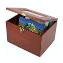 SAFE Real Wood Photo Box