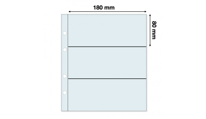 SAFE Premium ARTLine Three Pocket Page