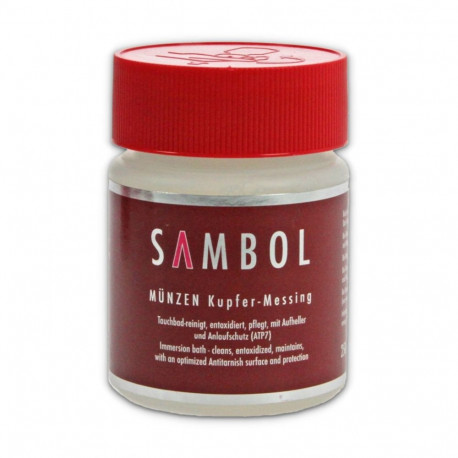 SAMBOL Coin Cleaner - for Copper-Brass Coins
