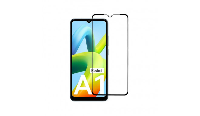 Evelatus täiskaanega 2.5D klaas Xiaomi Redmi A1 / A1+ / A2 / A2+ antistaatiline / Jaapani liim