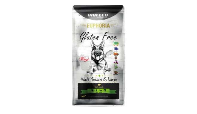 BIOFEED Euphoria Gluten Free Adult medium & large Lamb - dry dog food - 12kg