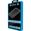 "Sandberg 420-63 Powerbank 38400mAh 100W 2xUSB-A/USB-C Schwarz"