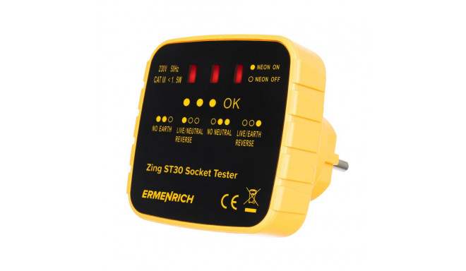 Ermenrich Zing ST30 Socket Tester