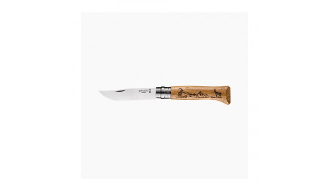 Knife, Opinel, N°08 Animalia Chamois