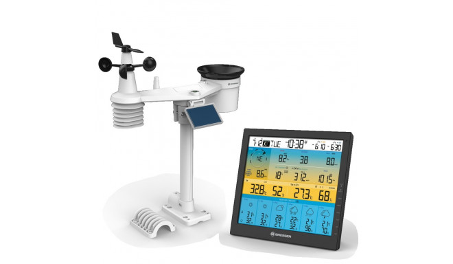 BRESSER 7-in-1 6-day 4CAST PRO SF WIFI Solar Weather Center 7-in-1