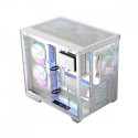 Computer case VOLCANO PANORAMA APEX ARGB 3F MIDI White