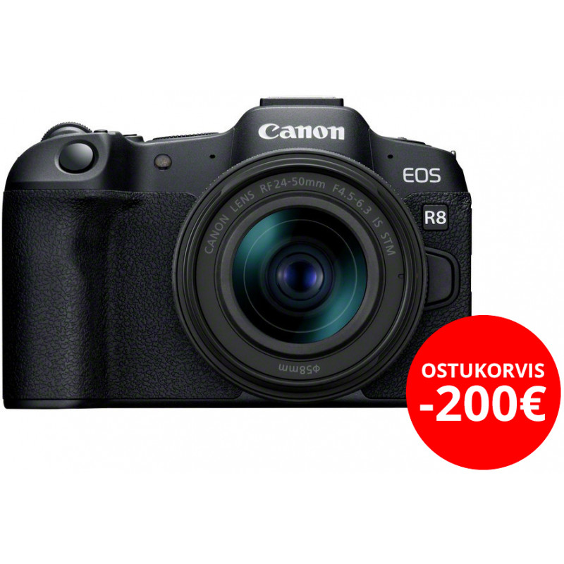 Canon EOS R8 + 24-50mm