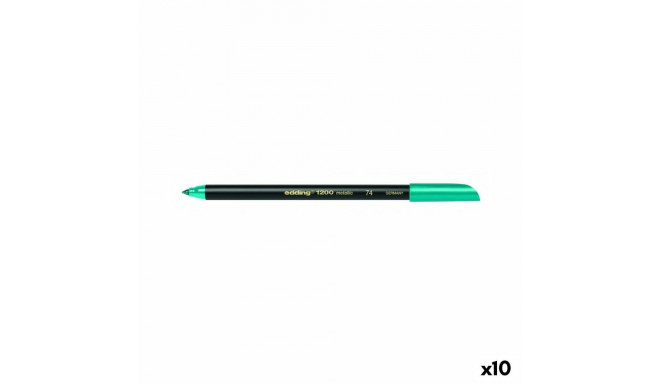 Marker Edding 1200 Metallic Roheline (10 Ühikut)