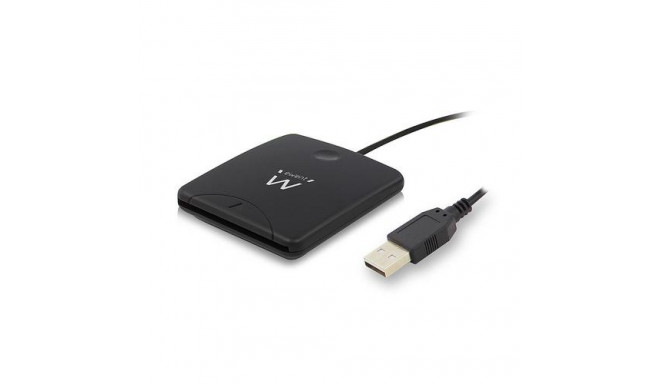 Ewent EW1052 smart card reader USB USB 2.0 Black