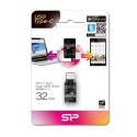 Silicon Power Mobile C31 USB flash drive 32 GB USB Type-A / USB Type-C 3.2 Gen 1 (3.1 Gen 1) Black, 