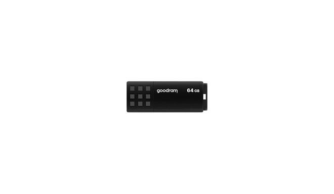 Goodram UME3 USB flash drive 64 GB USB Type-A 3.2 Gen 1 (3.1 Gen 1) Black