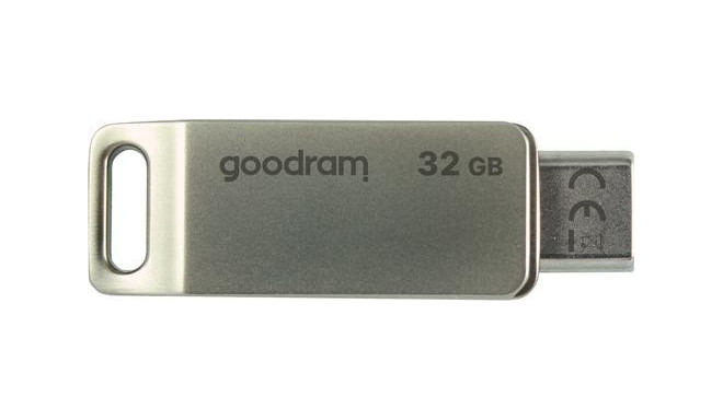 Goodram ODA3 USB flash drive 32 GB USB Type-A / USB Type-C 3.2 Gen 1 (3.1 Gen 1) Silver