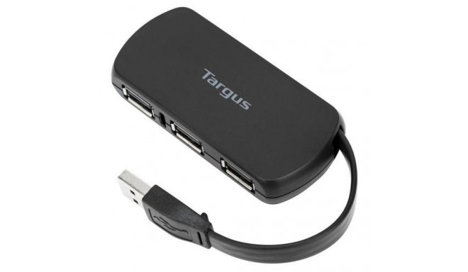 Targus ACH114EU interface hub USB 2.0 480 Mbit/s Black