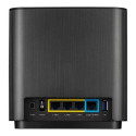 ASUS ZenWiFi AX XT8 (B-1-PK) wireless router Gigabit Ethernet Tri-band (2.4 GHz / 5 GHz / 5 GHz) Bla