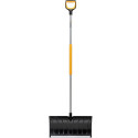 Fiskars X-Series snow shovel (black/yellow, 53cm)