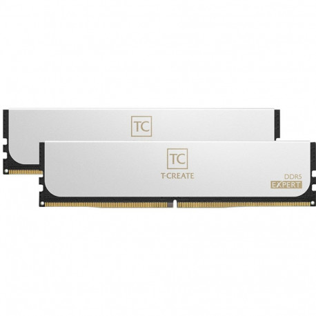 Team Group DDR5 - 64GB - 6400 - CL - 34 (2x 32 GB) dual kit, RAM (white, CTCWD564G6400HC34BDC01, T-C