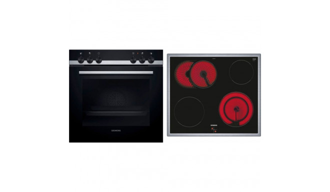 Siemens EQ000KA00, stove set (stainless steel)