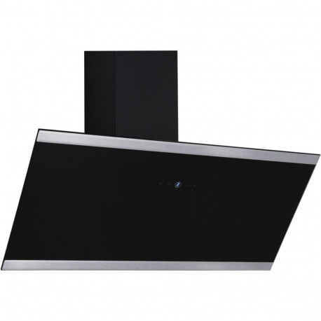 Respecta CH 89090 S, extractor hood (black/stainless steel, 90 cm)