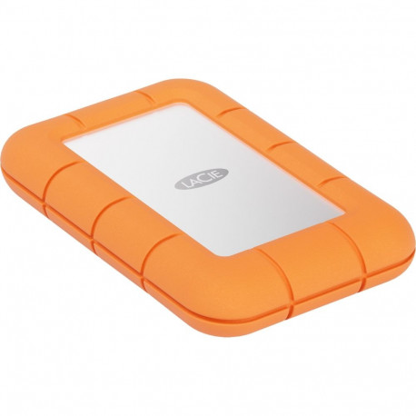 Rugged Mini SSD 2 TB, Externe SSD (orange/silber, USB-C 3.2 Gen 2x2 (20 Gbit/s))