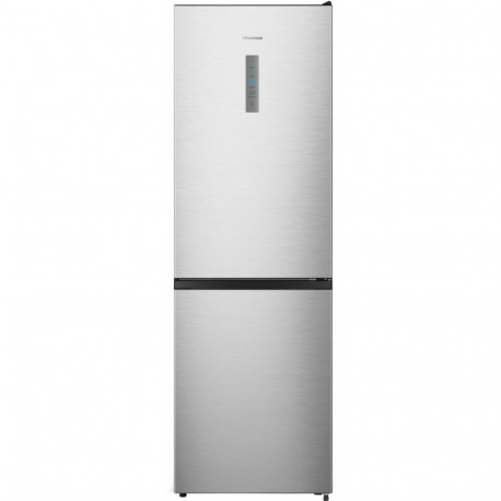 Hisense RB390N4BCC, fridge/freezer combination (stainless steel)