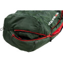 High Peak Mummy Sleeping Bag Black Arrow ECO (dark green/red)