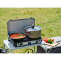 Campingaz Camping Kitchen 2 Maxi CV, gas cooker (grey, 2 hobs 2x 1.8 kW, for CV470 Plus)