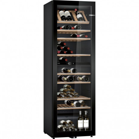 Bosch KWK36ABGA series | 6, wine refrigerator (black, 2 temperature zones)
