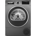 Bosch WQG2450R10 Series 6, heat pump condensation dryer (silver/dark grey)