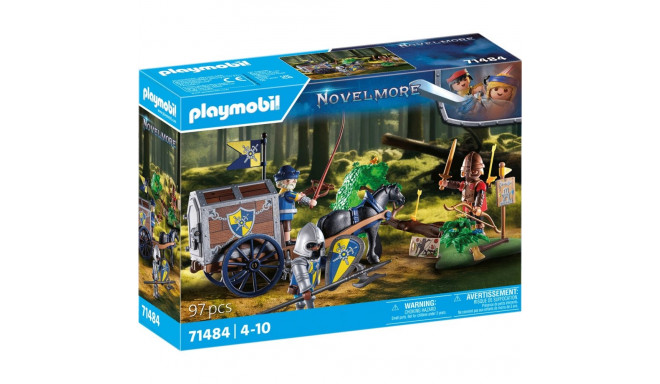 PLAYMOBIL 71484 Novelmore Transport Truck Raid, Construction Toy