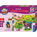 KOSMOS knowledge puzzle WHAT IS WHAT Junior: Discover the pony farm (54 pieces)