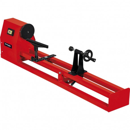 Drechselbank TC-WW 1000/1 (rot/schwarz, 400 Watt)