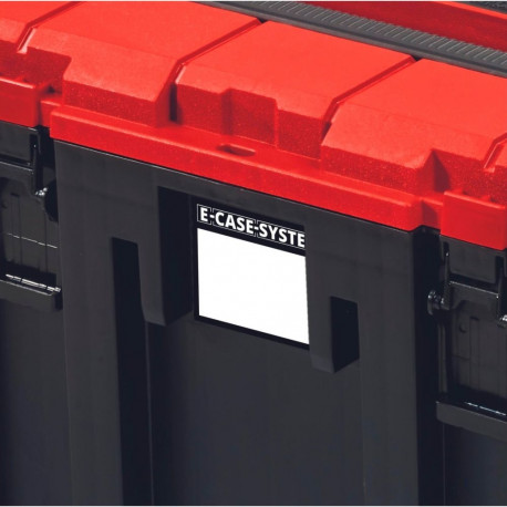 Systemkoffer E-Case M (schwarz/rot)