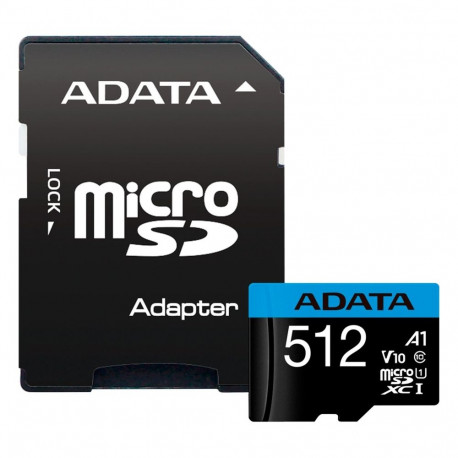 Premier microSDXC mälukaart 512GB (UHS-I U1, Class 10, V10, A1)