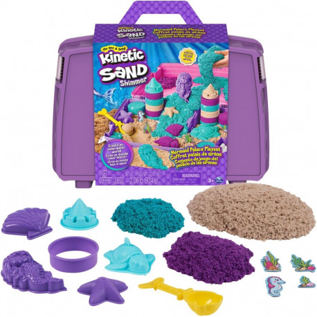 Spin Master Kinetic Sand - mermaid suitcase, play sand