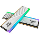 ADATA DDR5 - 48GB - 6400 - CL - 32 (2x 24 GB) dual kit, RAM (white, AX5U6400C3224G-DTLABRWH, Lancer 