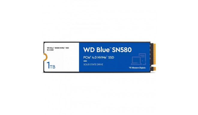 WD Blue SN580 1 TB, SSD (blue/white, PCIe 4.0 x4, NVMe, M.2 2280)