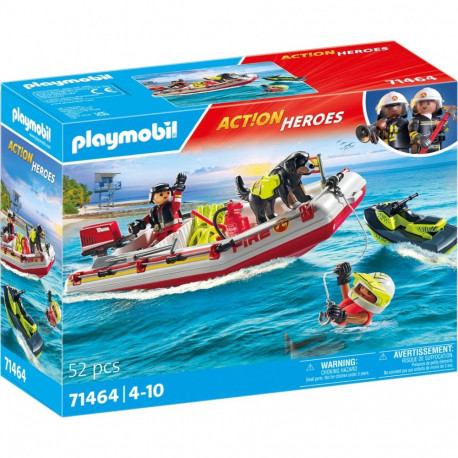 Tuletõrjepaat 71464 City Action Aqua Scooteriga