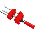 BESSEY screw clamp S10 (red, 100mm, incl. 2 table clamps)