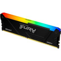 Kingston FURY DDR4 - 16GB - 3200 - CL - 16 (2x 8 GB) dual kit, RAM (black, KF432C16BB2AK2/16, Beast 