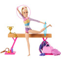 Mattel Barbie Careers Refresh Gymnastics Playset Doll