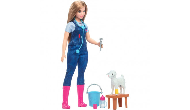 Mattel Barbie Farm Vet Toy Figure