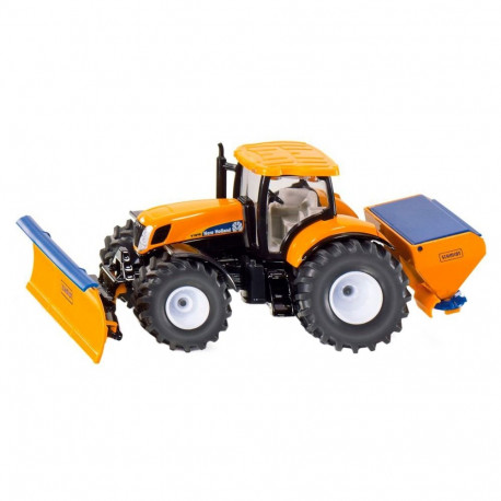 SUPER Traktor mit Räumschild und Streuer