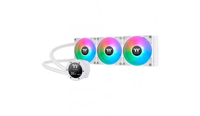 Thermaltake TH360 V2 Ultra ARGB Sync All-In-One Liquid Cooler Snow Edition, water cooling (white)