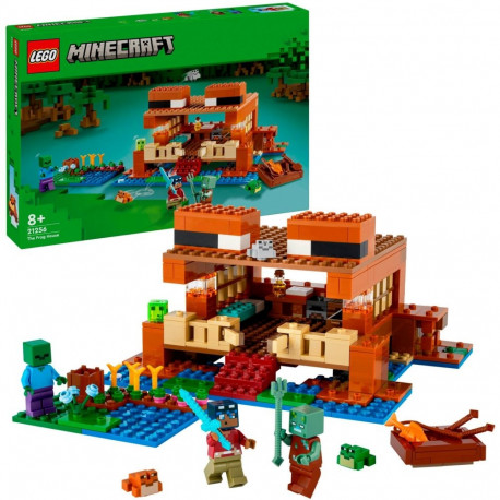 LEGO 21256 Minecraft The Frog House, construction toy
