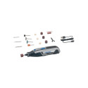 Dremel Lite 7760-15, cordless multifunctional tool 3.6 volts (gray, Li-ion battery 2Ah, 15-piece acc