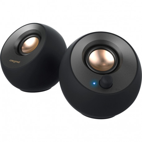 Creative Pebble V2 2.0, PC speaker (black, jack, USB-C)