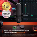 SteelSeries Alias Pro, microphone (black, XLR, USB-C, jack)
