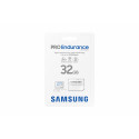 SAMSUNG PRO Endurance 32 GB microSDHC (2022), memory card (white, UHS-I U1, Class 10, V10)